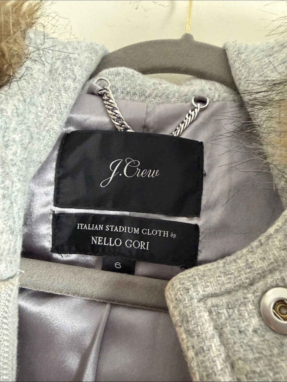 J. Crew Parka with Faux Fur Trim - Picture 11 of 13
